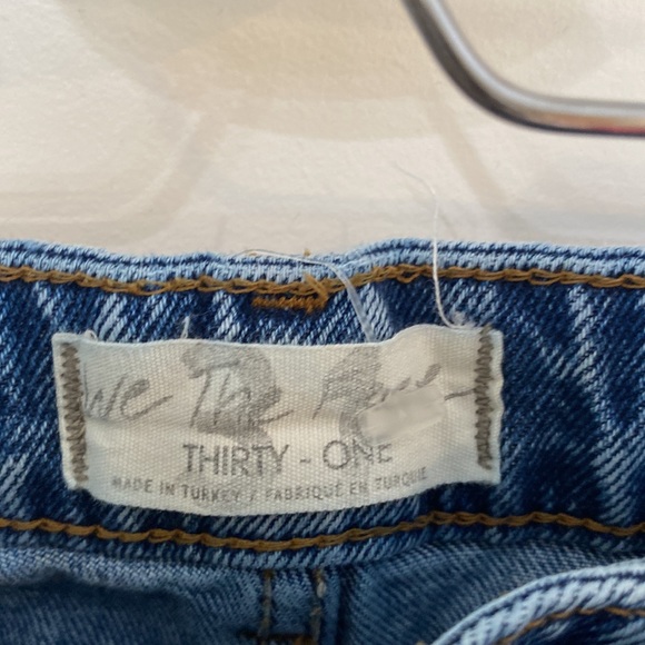 Free people Dakota straight leg jeans size 31 - Picture 5 of 7